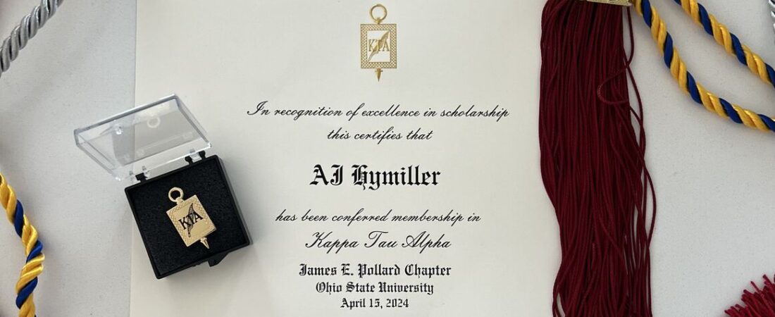 Kappa Tau Alpha Honor