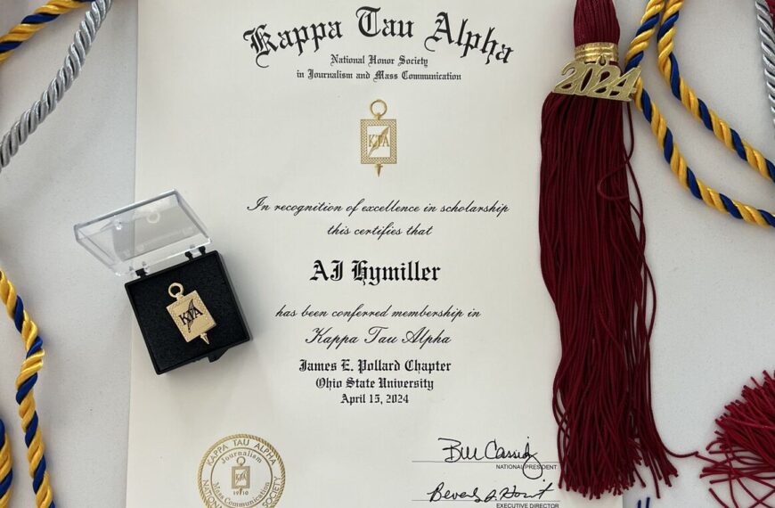 Kappa Tau Alpha Honor